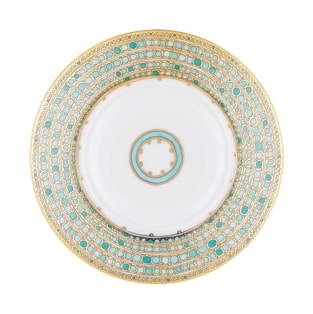 Robert Haviland & C. Parlon, Syracuse Turquoise, Dessert plate