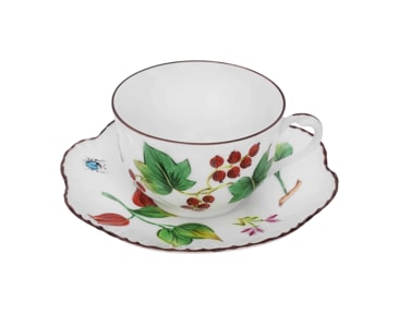 Pinto, Feuillages, Tea cup and saucer