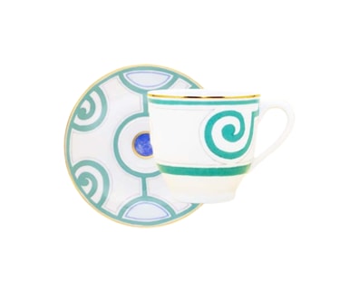 Robert Haviland & C. Parlon, Grand parc, Coffee cup and saucer