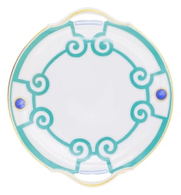 Robert Haviland & C. Parlon, Grand parc, Round cake dish with handle