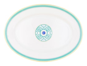 Robert Haviland & C. Parlon, Grand parc, Oval platter, large