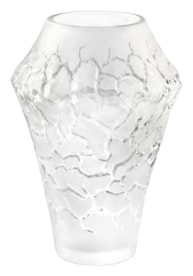 Lalique, Caldera collection, Vase medium, clear
