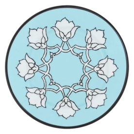 Pinto, Jaipur, Bread plate, aqua