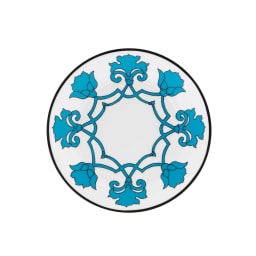 Pinto, Jaipur, Dessert plate, blue