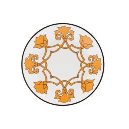 Pinto, Jaipur, Dessert plate, orange