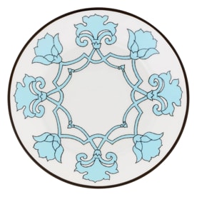 Pinto, Jaipur, Dessert plate, aqua