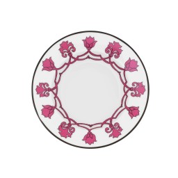 Pinto, Jaipur, Soup plate, pink