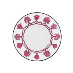 Pinto, Jaipur, Soup plate, pink
