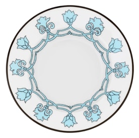 Pinto, Jaipur, Soup plate, aqua