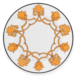 Pinto, Jaipur, Dinner plate, orange