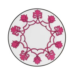 Pinto, Jaipur, Dinner plate, pink