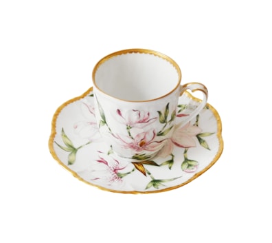 Pinto, Magnolia, Coffee cup and saucer