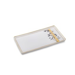 Pinto, Vieux Kyoto, Rectangular plate gold band, large