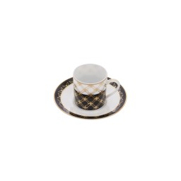 Pinto, Vieux Kyoto, Coffee mug and saucer gold star