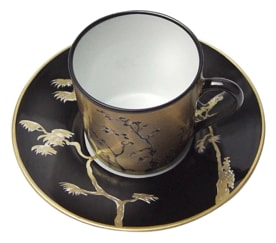 Pinto, Vieux Kyoto, Coffee mug and saucer