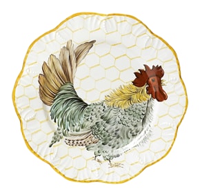 Pinto, Plumes, Dinner plate