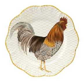 Pinto, Plumes, Dinner plate