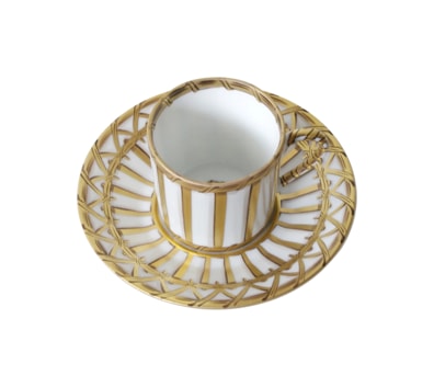 Pinto, Vannerie, Coffee cup and saucer
