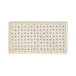 Pinto, Vieux Kyoto, Rectangular plate gold star, large