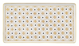 Pinto, Vieux Kyoto, Rectangular plate gold star, large