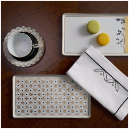 Pinto, Vieux Kyoto, Rectangular plate gold star, large