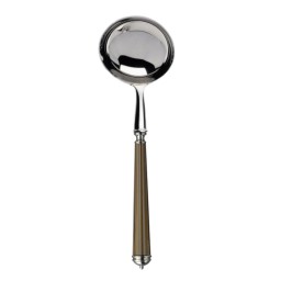 Alain Saint-Joanis, Lignes gold, silver plated, Cream ladle