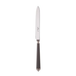 Alain Saint-Joanis, Lignes black, silver plated, Table knife