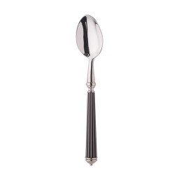 Alain Saint-Joanis, Lignes black, silver plated, Table spoon