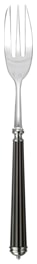 Alain Saint-Joanis, Lignes black, silver plated, Serving fork