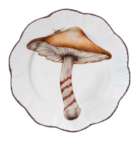 Pinto, Les champignons, Dinner plate