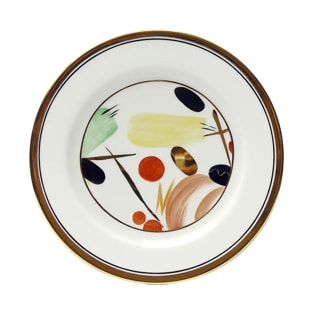 Pinto, Renouveau Russe, Dessert plate
