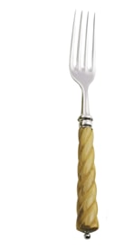 Alain Saint-Joanis, Mistral Olivewood, silver plated, Table fork