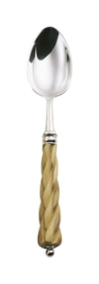 Alain Saint-Joanis, Mistral Olivewood, silver plated, Dessert spoon