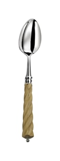 Alain Saint-Joanis, Mistral Olivewood, silver plated, Tea spoon