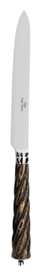 Alain Saint-Joanis, Mistral Black, silver plated, Table knife