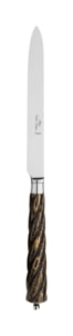 Alain Saint-Joanis, Mistral Black, silver plated, Dessert knife
