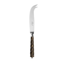 Alain Saint-Joanis, Mistral Black, silver plated, Large cheese knife