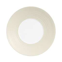 J.L Coquet, Hémisphère Vanilla, 29cm plate