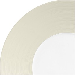J.L Coquet, Hémisphère Vanilla, 29cm plate