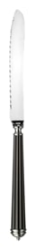 Alain Saint-Joanis, Lignes black, silver plated, Bread knife