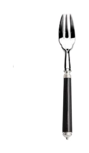 Alain Saint-Joanis, Marbella black, stainless steel, Fish fork