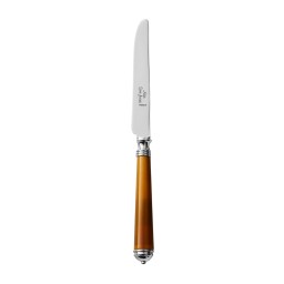 Alain Saint-Joanis, Marbella Dark Horn, silver plated, Table knife