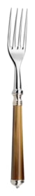 Alain Saint-Joanis, Marbella Dark Horn, silver plated, Table fork