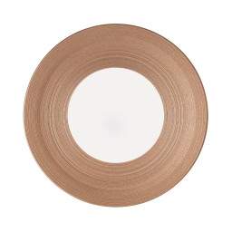J.L Coquet, Hémisphère Pink Metalliс, 29cm plate