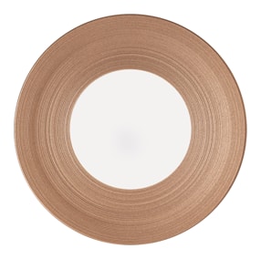 J.L Coquet, Hémisphère Pink Metalliс, 29cm plate