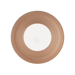 J.L Coquet, Hémisphère Pink Metalliс, Dessert plate