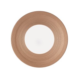 J.L Coquet, Hémisphère Pink Metalliс, Dinner plate