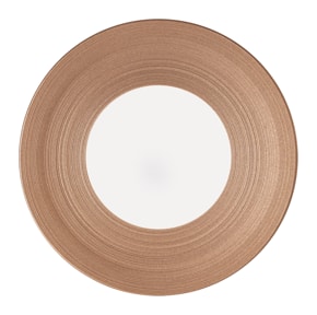 J.L Coquet, Hémisphère Pink Metalliс, Dinner plate