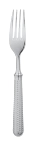 Ercuis, Miroir diamant, silver plated, Dinner fork