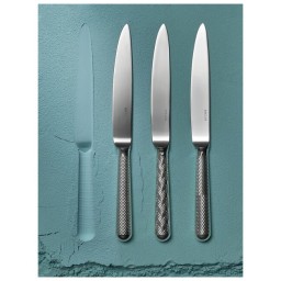 Ercuis, Miroir diamant, silver plated, Dinner knife